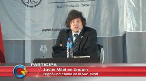 Está asociado con la filosofía política libertaria y la escuela austríaca de pensamiento económico. Cabletel Noticias Lincoln Javier Milei Facebook