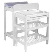 Table A Langer Avec Baignoire Et Place Pour Baignoire Seau Kadolis Com Habitacion Bebe Nina Bebe Cunas