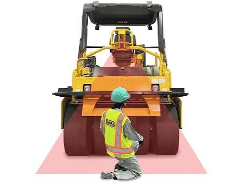 Sakai SW884NDG Smooth Drum Roller