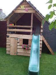 leuk speelhuis door lalalinda achtertuin speelhuisje tuin speelhuisje tuin