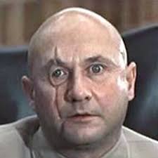 Evil in austin powers, and had a scar over his eye. Ernst Stavro Blofeld Ernst S Bl0feld Twitter