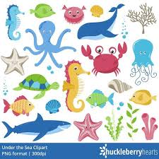 Under The Sea Clipart Ocean Clipart Fish Clipart Seahorse Etsy Sea Clipart Under The Sea Clipart Ocean Clipart