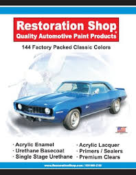 restoration shop 144 color chart auto car paint chips buy