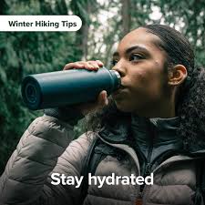 Water: don't hit the trails without it! Dehydration can come