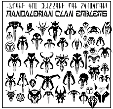 The mandalorian logo logo vector,the mandalorian logo icon download as svg,transparent, png , psd , pdf ai ,vector free. Mandalorianclanslogochart By Binaryfortress13 On Deviantart Star Wars Images Star Wars Pictures Star Wars Geek