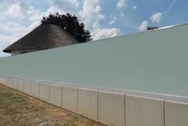 Glaszaun Perviento Als Grundstucksbegrenzung Glaszaun Zaun Garten