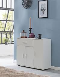 Wohnling Sideboard 88x75x30 Cm Weiss Wl5 882 Commode Sideboard Weiss Hochglanz Sideboard Weiss Flurschrank