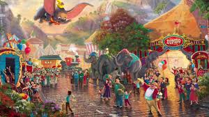 Dumbo Background In 2020 Background Painting Art