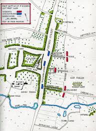 Map Of The The First Battle Of St Albans Fought On 22nd May 1455 In The Wars Of The Roses Map By John Fawkes In 2019 St Albans Wars Of The