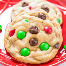 Ein paar tropfen vanille aroma . Chocolate Chip M M S Cookies Soft Chewy Averie Cooks