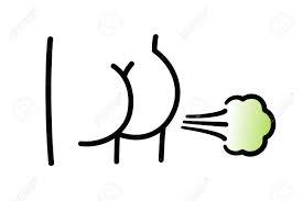 Cartoon Butt Drawing With Fart Cloud. Funny Hand Drawn Doodle Of Gas And  Flatulence. Simple Vector Clip Art Illustration. Royalty Free SVG,  Cliparts, Vectors, and Stock Illustration. Image 136662205.