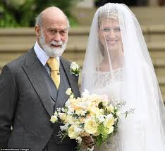 Queen And Prince Harry Attend Lady Gabriella Windsor S Wedding Royal Wedding Gowns Royal Brides Royal Weddings