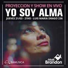 Proyección del documental Yo soy Alma + Show en Vivo
