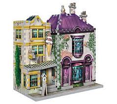 Madam Malkin S Florean Fortescue S Ice Cream 3 D Puzzle In 2020 Harry Potter 3d Puzzle Harry Potter Diagon Alley Harry Potter Puzzle
