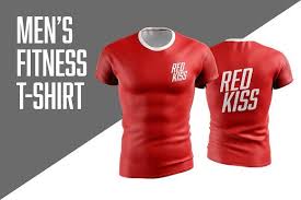 Are you looking jersey mockup to showcase your artwork? Men S Fitness T Shirt Mockup By Red Kiss On Creativemarket