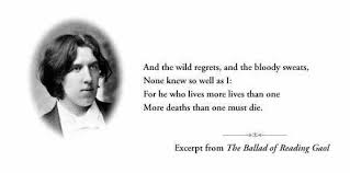 The Ballad Of Reading Gaol Oscar Wilde Words Ballad
