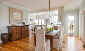 The hart rectangular dining table has a welcoming farmhouse style. Everyday Tips For Decorating The Dining Table