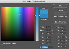 photoshop tips how to use the color picker tool