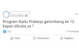 Ramai Soal Kartu Prakerja Gelombang 12 Dibuka Pada Januari 2021 Benarkah Halaman All Kompas Com