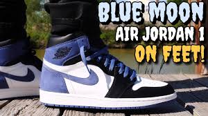 Blue Moon Air Jordan 1 On Feet Review Heat Or Hype Youtube