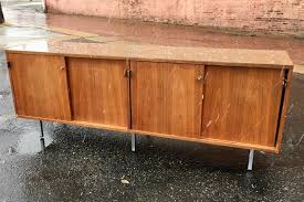 Shop allmodern for modern and contemporary credenza modern to match your style and budget. Credenza With Sliding Doors By Florence Knoll Mid Century Modern Credenzas For Sale Sweet Modern Akron Oh