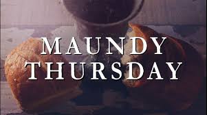 Holy thursday is called maundy thursday from the old latin name for the day, dies mandatum, i.e. Apr 9 Maundy Thursday Home Communion Service On Facebook Live Wheaton Il Patch