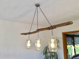 Homemade Lampe With Branch Selbstgemachte Esstischlampe Mit Einem