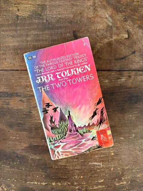The Two Towers: Lord of the Rings, 1970 Ballantine Paperback - Etsy