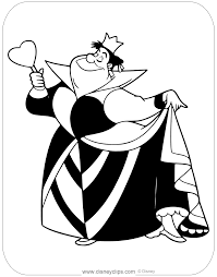 Have your imagination go wild and wide. Queen Of Hearts Coloring Pages Coloring Home