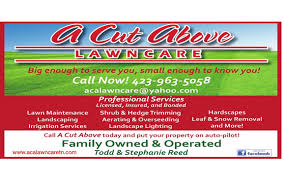 Don't assume cutting your lawn like a putting green will minimize lawn care. Professional Landscaping By A Cut Above Lawncare In Telford Area Alignable