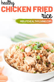 This healthy fried rice is one of our favorite quick and easy weeknight dinners. Chicken Fried Rice Recipe Ww Fried Rice