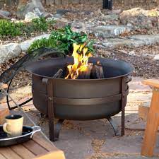Keep Toil And Trouble Out Of Your Backyard Bonfire By Keeping It In This Heavy Duty 34 Inch Fire Pit Deep Wood Burning Fire Pit Fire Pit Backyard Backyard Fire