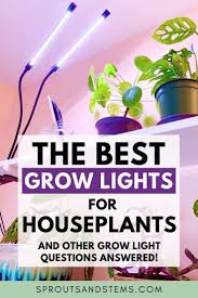 Understanding Grow Lights For Houseplants Best Grow Lights Grow Lights Grow Lights For Plants