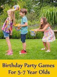 Birthday Party Games For 5 7 Year Olds Girls Birthday Party Games Boy Party Games Birthday Party Games For Kids