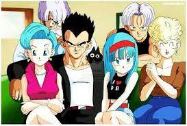 Vegueta,Bulma,la hija de Vegueta y Bulma,los padres de Bulma y Trunks |  Anime dragon ball, Dragon ball, Dragon ball z