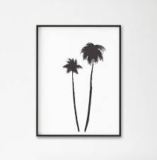 Black And White Palm Tree Artwork This Item Is Unavailable Tree Illustration Minimalist Poster Tree Artwork