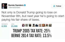 Bernie Sanders Follow Bernie Sanders Not Only Is Donald