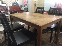 Get together with your family and friends. Ikea Dining Table Set Home Furniture Furniture On Carousell