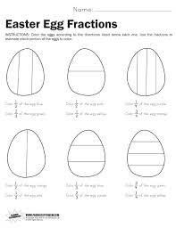 Click The Link Above To Download Our Free Printable Easter Egg Fractions Worksheet This Worksheet Is Intended For Easter Math Easter Math Worksheets Fractions