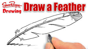 Maybe you would like to learn more about one of these? How To Draw A Feather Youtube