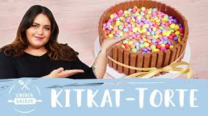Kinderriegel smarties torte rezepte, kuchen. Kitkat Torte Mit Smarties Perfekt Fur Kindergeburtstage Einfach Selbstgemacht I Einfach Backen Youtube