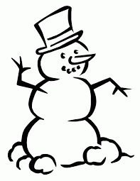 Snowman colouring pages to print. Snowman Coloring Page Coloring Home
