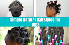 Braids and buns and bows, oh my! Super Easy Natural Hairstyles For Kids Sincerely Miss J