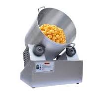 Coater Mixer Tumbler for Popcorn Powder Coating Machine for Snack Foods  Tumblers