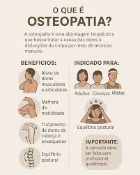 ⚠️Você sabia que muitas dores podem ter origem em disfunções do corpo que a  osteopatia pode tratar?⚠️ Com técnicas manuais e abordagem personalizada, a  osteopatia promove alívio das dores, melhora a mobilidade