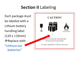 Shipping Lithium Batteries Course Outline Ppt Video Online