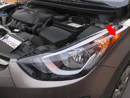 Hyundai Elantra Front Side Marker Bulb Replacement