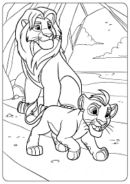 Under kion's leadership they become a protection unit that simba assists in defending the proud country to protect the cycle of life. The Lion Guard Kion And Simba Coloring Pages