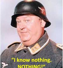 Sgt schultz i know nothing. Sergeant Schultz Spiritual Teacher Christopher Carrick