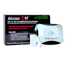 Look for a small box with two lights on it (one light is red). Air Conditioner Motion Sensor Smart Switch Save Electricity